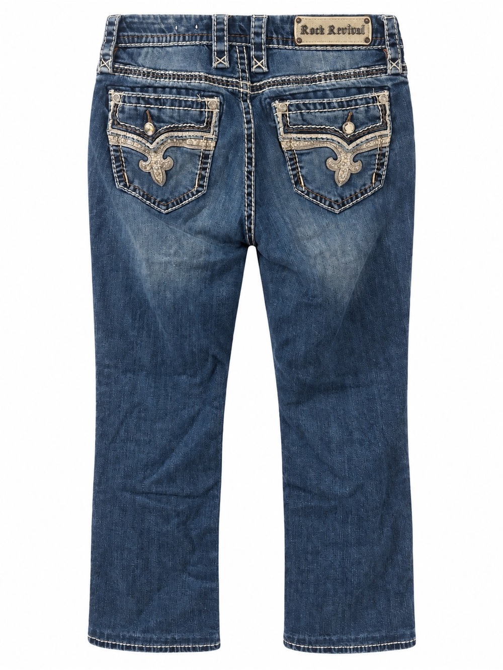 Rock Revival Jethro Men’s 31 Slim Bootcut Jeans 27” Inseam